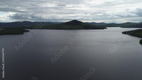 Vermont lake dark