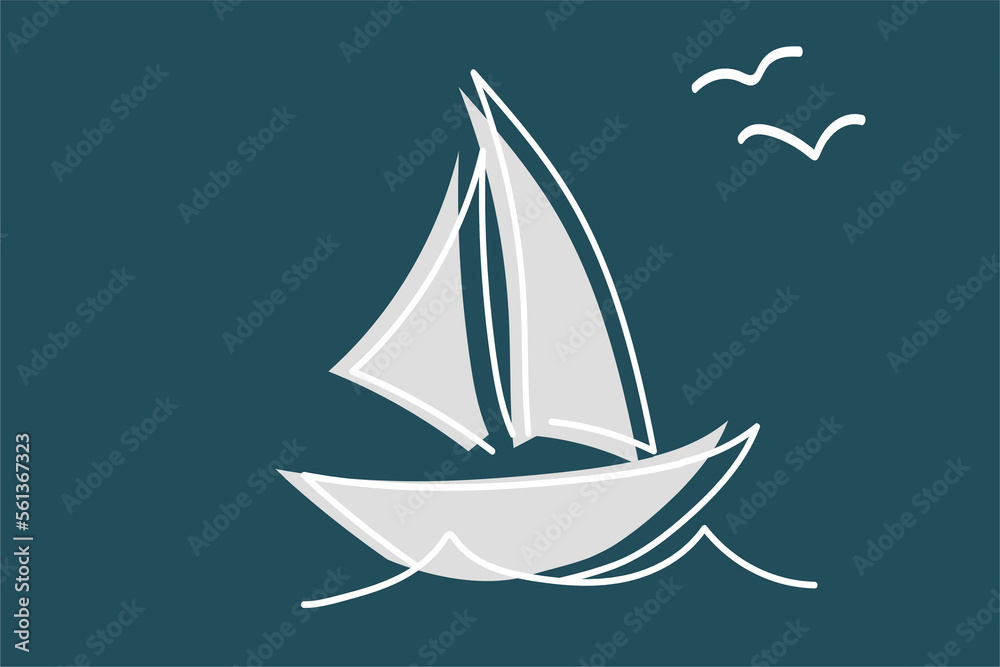 yacht boat ship marine background vector icon yacht boat ship marine background vector icon