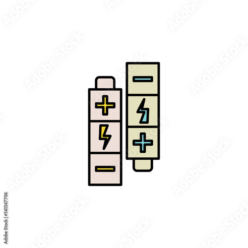 Robotics automatic outline icon. Signs and symbols can be used for web, logo, mobile app, UI, UX on white background