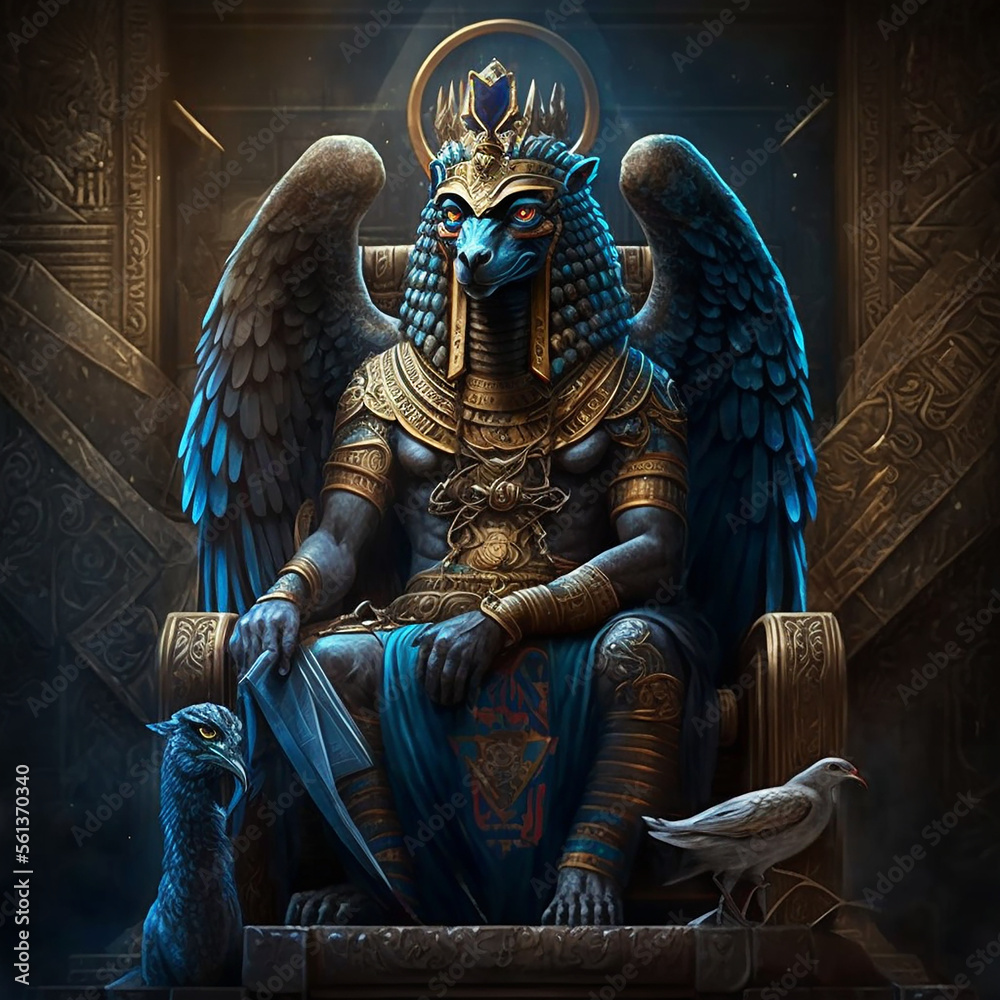 Ancient Egyptian mythology. Shai, the ancient Egyptian mythological god