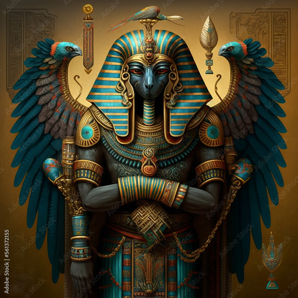 Ancient Egyptian mythology. Ptah, the ancient Egyptian mythological god ...