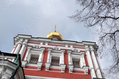 Obraz na płótnie Novodevichy convent in Moscow. Popular landmark. w salonie