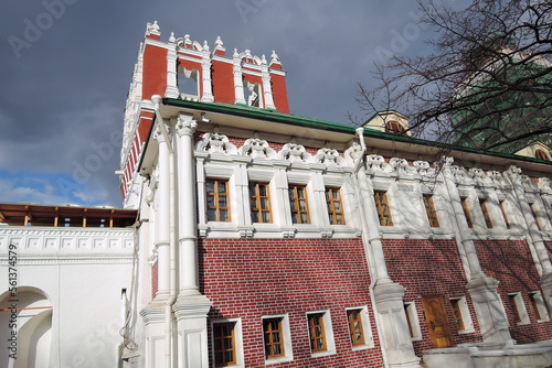 Novodevichy convent in Moscow. Popular landmark.