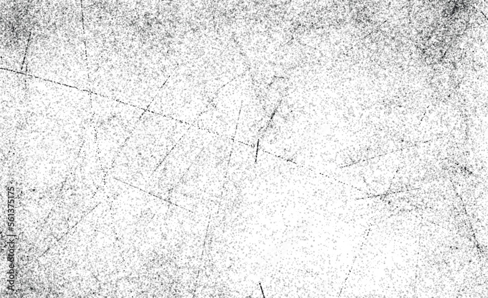 Fototapeta premium Black and white grunge. Distress overlay texture. Abstract surface dust and rough dirty wall background concept.Abstract grainy background, old painted wall