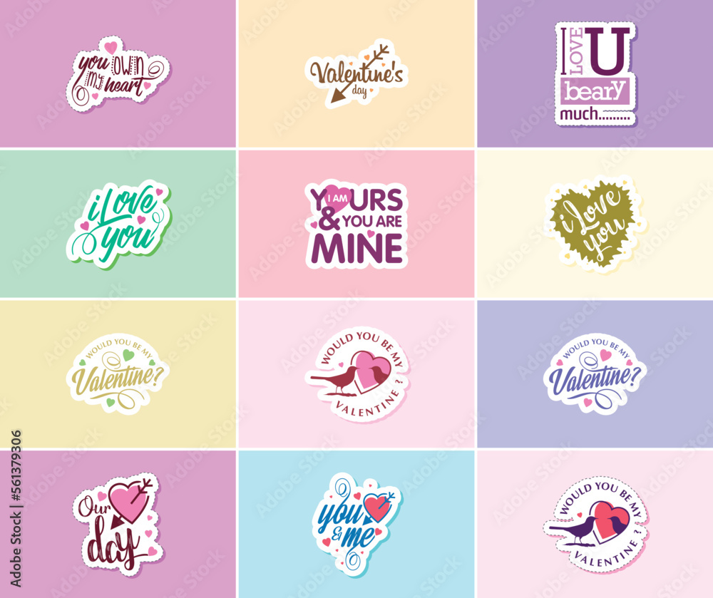 Valentine's Day Graphics Stickers to Share Your Love and Affection