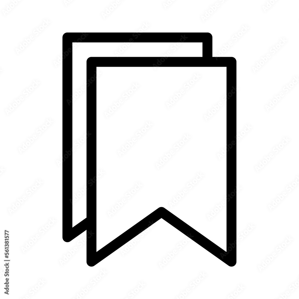 Bookmark icon template PNG Bookmark icon template PNG