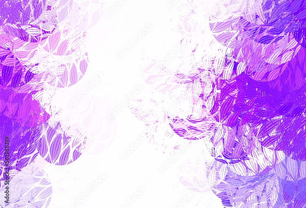 Light Pink vector template with chaotic shapes. Light Pink vector template with chaotic shapes.
