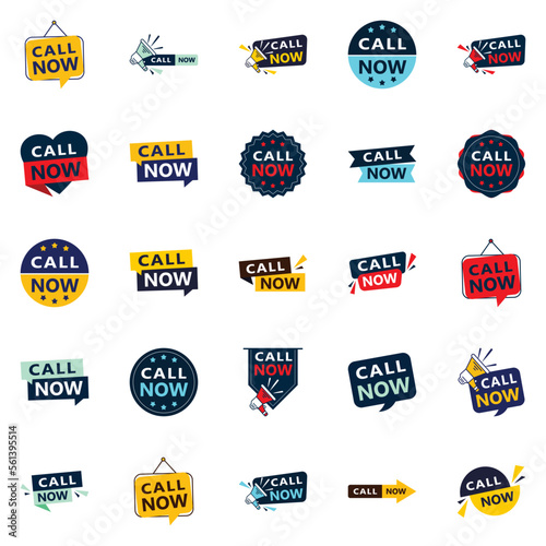 25 Versatile Typographic Banners for promoting calling across media