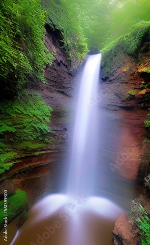 waterfall in the forest