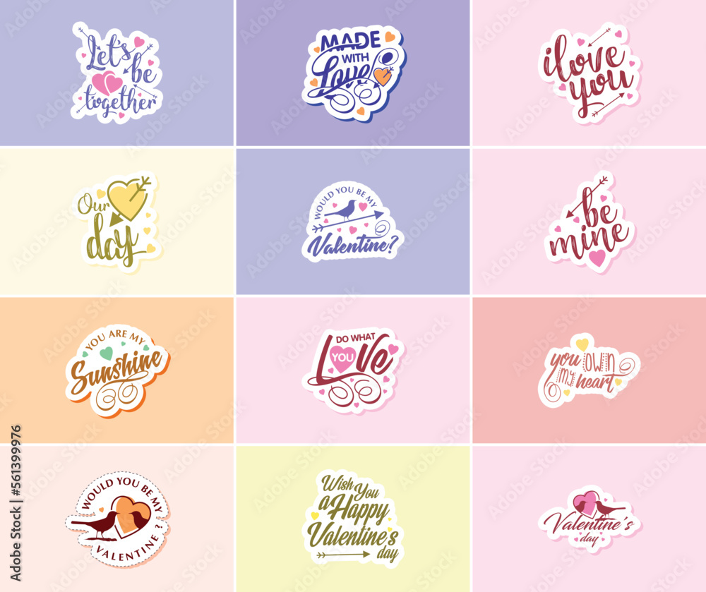 Valentine's Day Graphics Stickers to Share Your Love and Affection