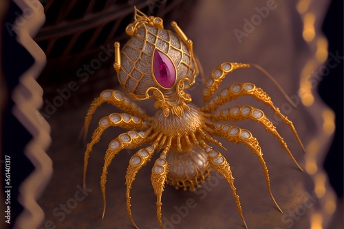 Beautiful looking Jewelled crowny spiders