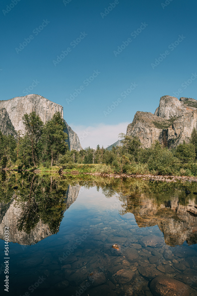 Reflection lake at Yosemite