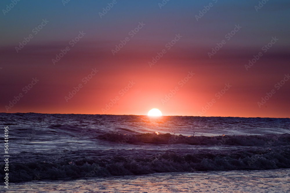 Fototapeta premium atardecer 