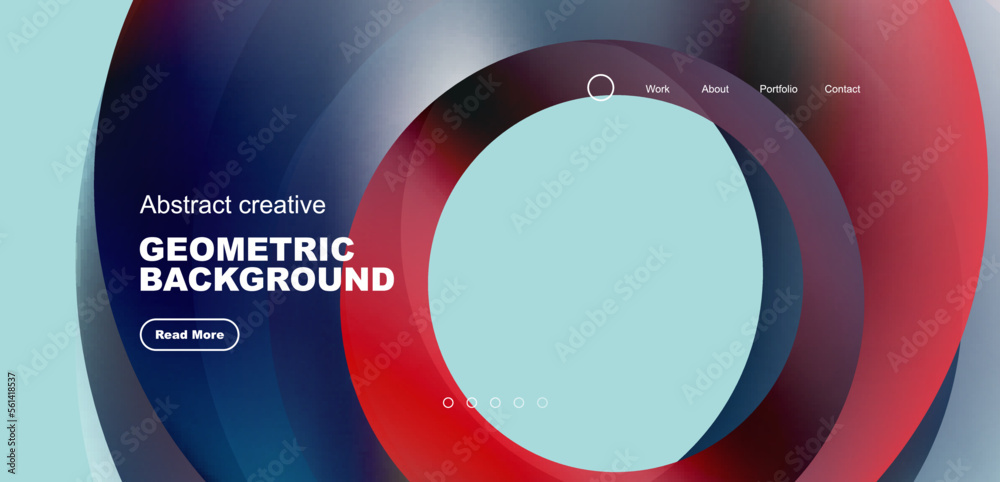 Round shapes, circles and rings composition. Business or technology design for wallpaper, banner, background, landing page, wall art, invitation, prints Round shapes, circles and rings composition. Business or technology design for wallpaper, banner, background, landing page, wall art, invitation, prints