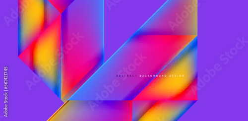 Dynamic bright lines abstract background, stripes with fluid colors, liquid gradients. Vector Illustration For Wallpaper, Banner, Background, Card, Book Illustration, landing page