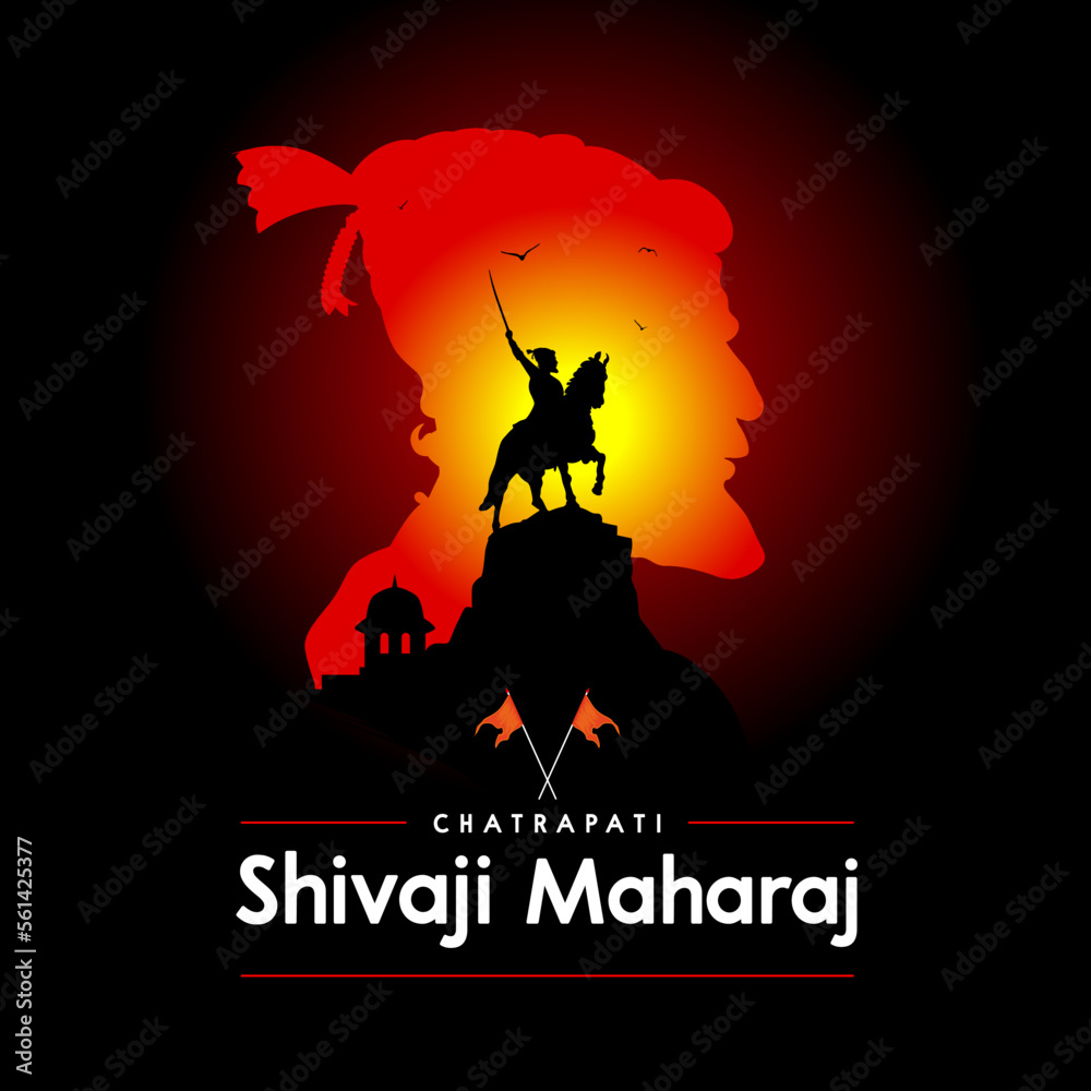 Chhatrapati Shivaji Maharaj Bike Sticker | Graphic Tasveer
