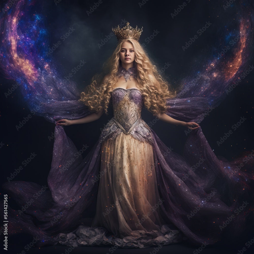 crowned magic fairy queen 