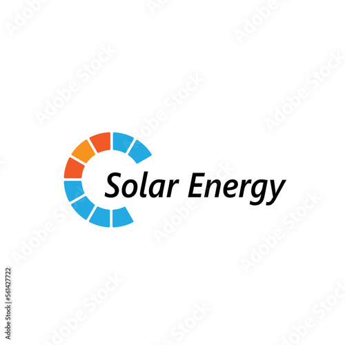 solar san energy logo technology symbol