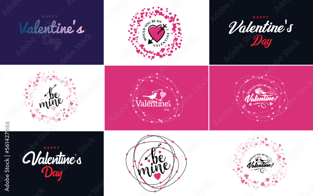 Love word art design with a heart-shaped background and a sparkling effect