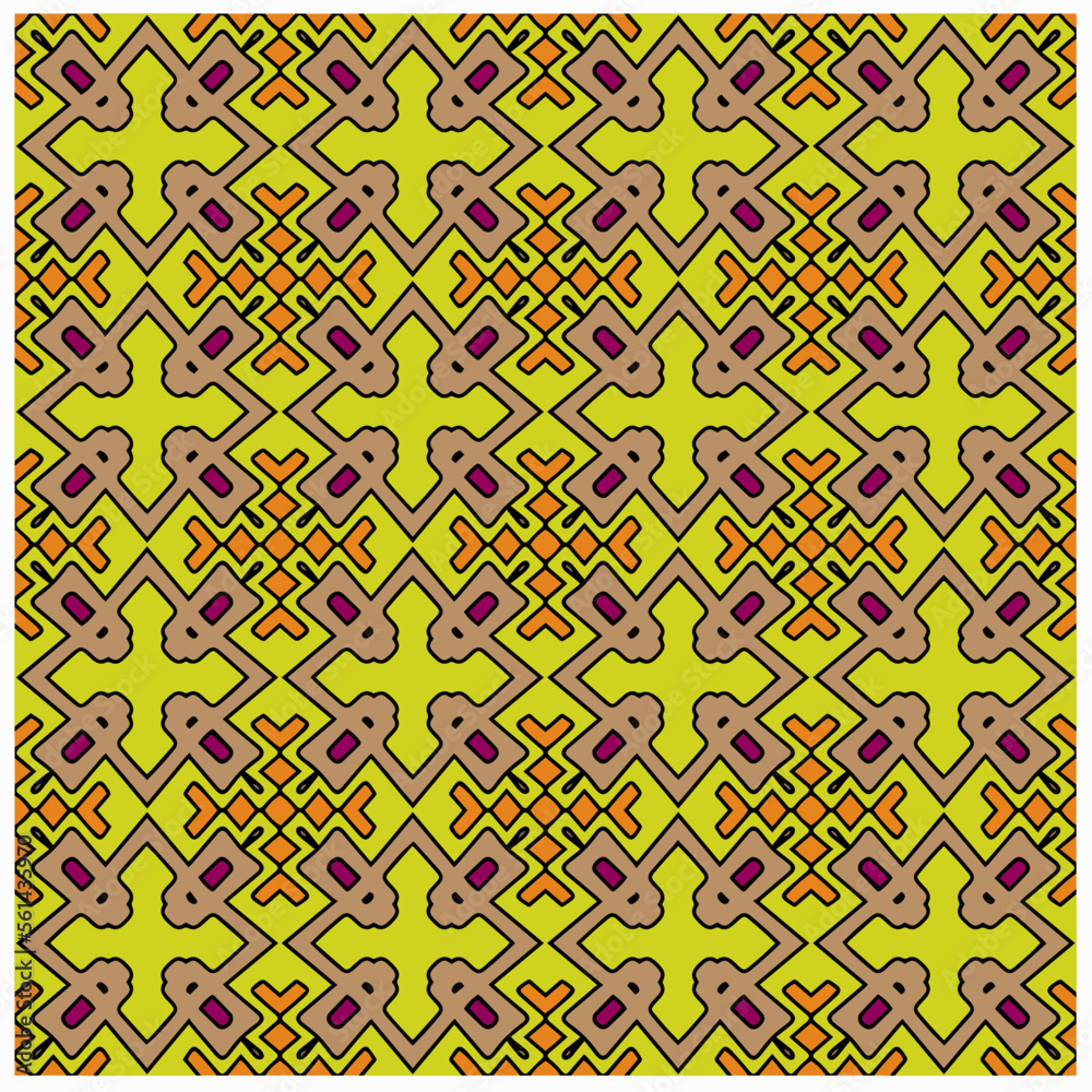 Abstract ethnic rug ornamental seamless pattern.Perfect for fashion, textile design, cute themed fabric, on wall paper, wrapping paper, fabrics and home decor. Abstract ethnic rug ornamental seamless pattern.Perfect for fashion, textile design, cute themed fabric, on wall paper, wrapping paper, fabrics and home decor.