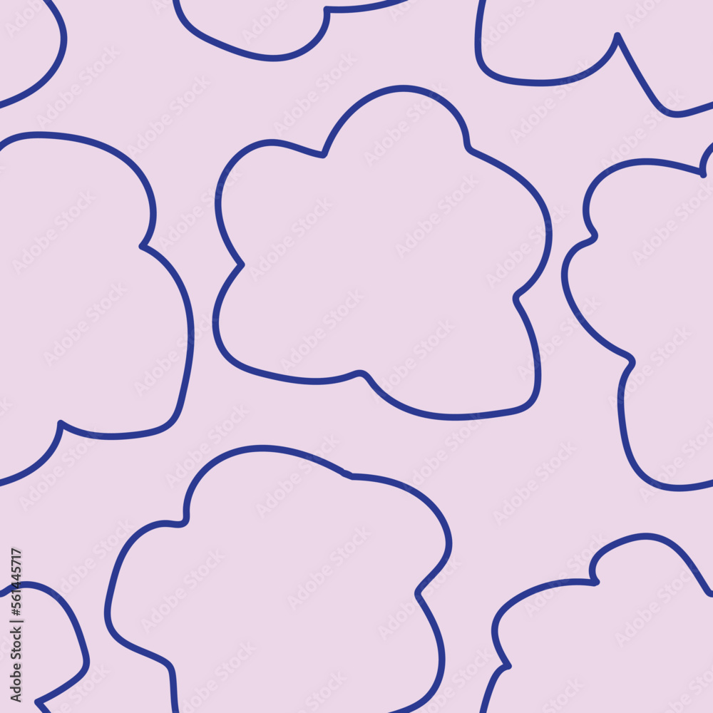 Simple Floral Seamless Pattern Design Simple Floral Seamless Pattern Design