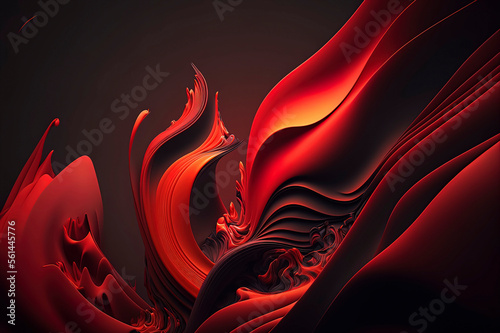red abstract background, abstract wave background with red color