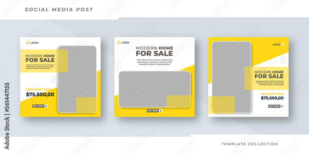 real estate home for sale social media post template real estate home for sale social media post template