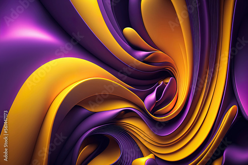 yellow and purple abstract background  abstract wave background with purple and yellow colors