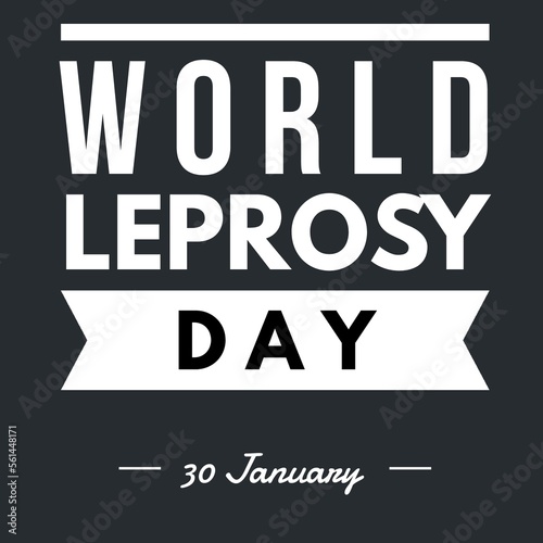 Fototapeta World leprosy day 30 January