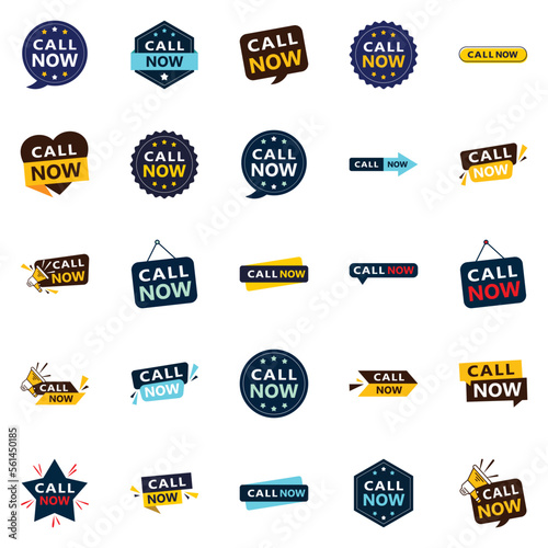 25 Professional Typographic Designs for a polished calling campaign Call Now