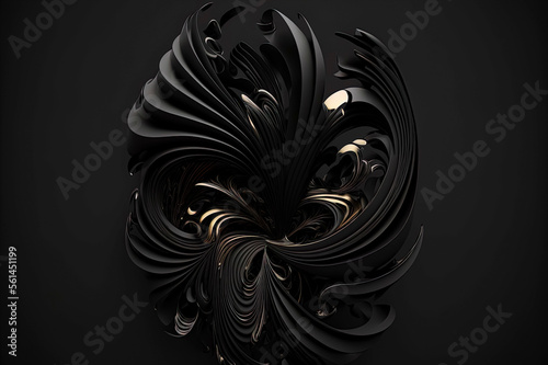 abstract black background  abstract wave background with black color