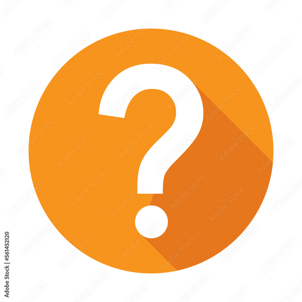 Question icon mark, help or ask bubble graphic symbol, web faq vector illustration Question icon mark, help or ask bubble graphic symbol, web faq vector illustration