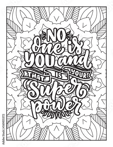 Fototapeta Naklejka Na Ścianę i Meble -  Quotes, Quotes Coloring, Quotes Coloring Pages, positive quotes, typography quotes, typography lettering