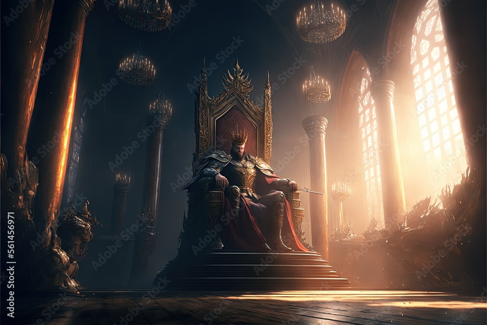 king throne room
