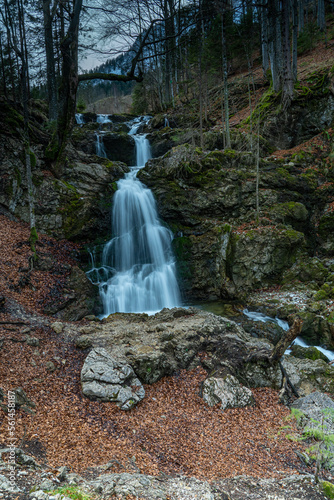 Die Josefsthaler Wasserfälle im herbstlichen Gewand