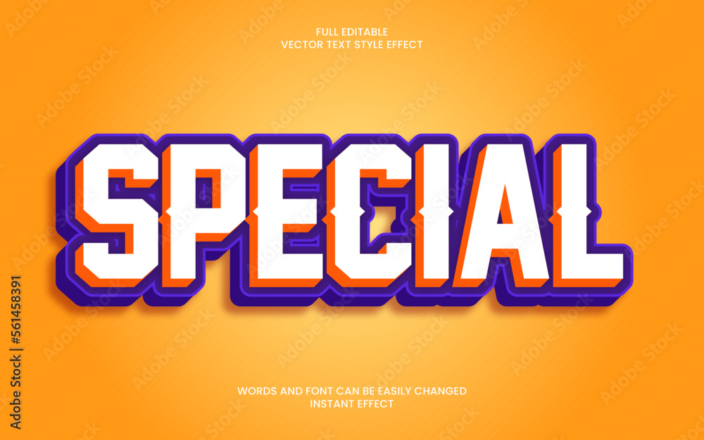 Special Text Effect
