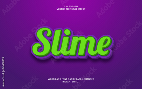 Slime Text Effect