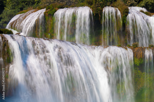 Ban Gioc waterfall on the border of Vietnam and China