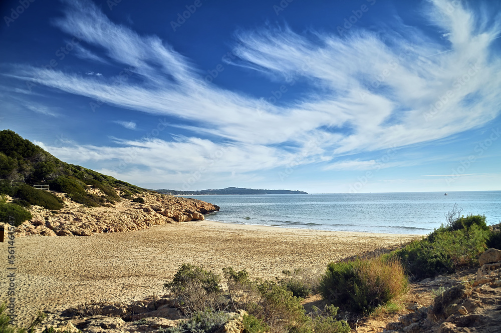 playa desierta