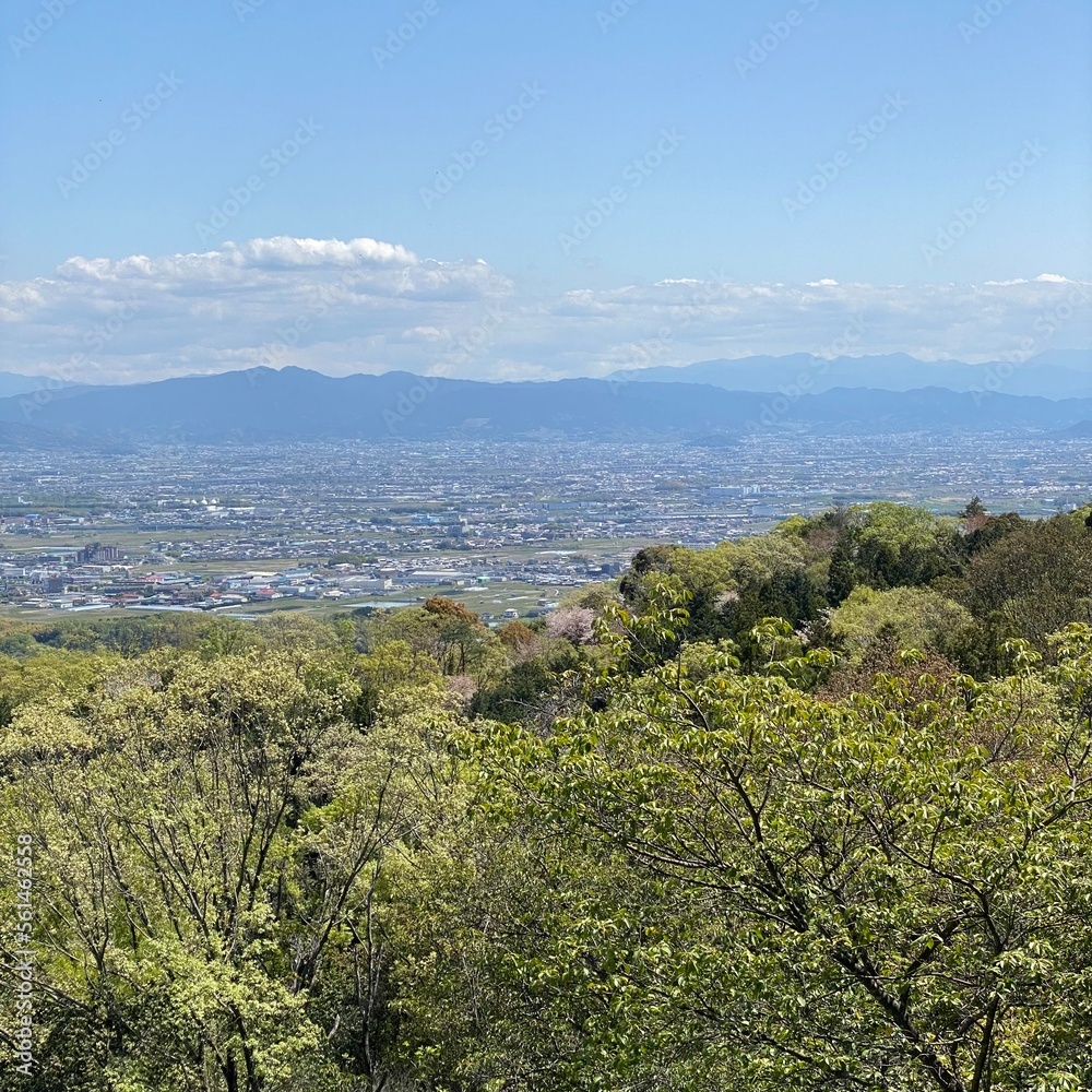 view from the top of the mountain