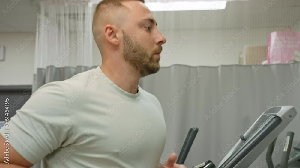 Sports People Workout in Luxury Fitness Club Sports People Workout in Luxury Fitness Club