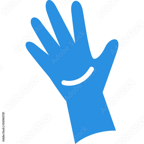 goodbye gesture hand with smile for decoration, website, web, mobile app, printing, banner, logo, poster design,card,social media,template, etc.