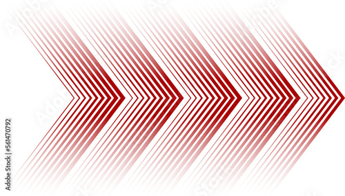 Foto red speed arrow stripes designs templates