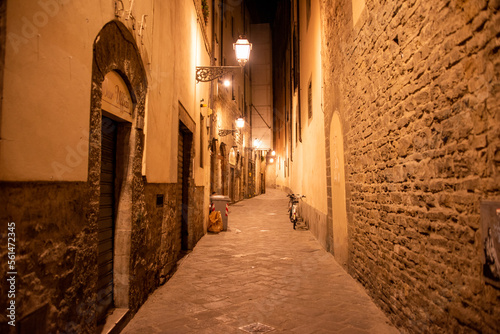 As mall alley in Florence, Italy