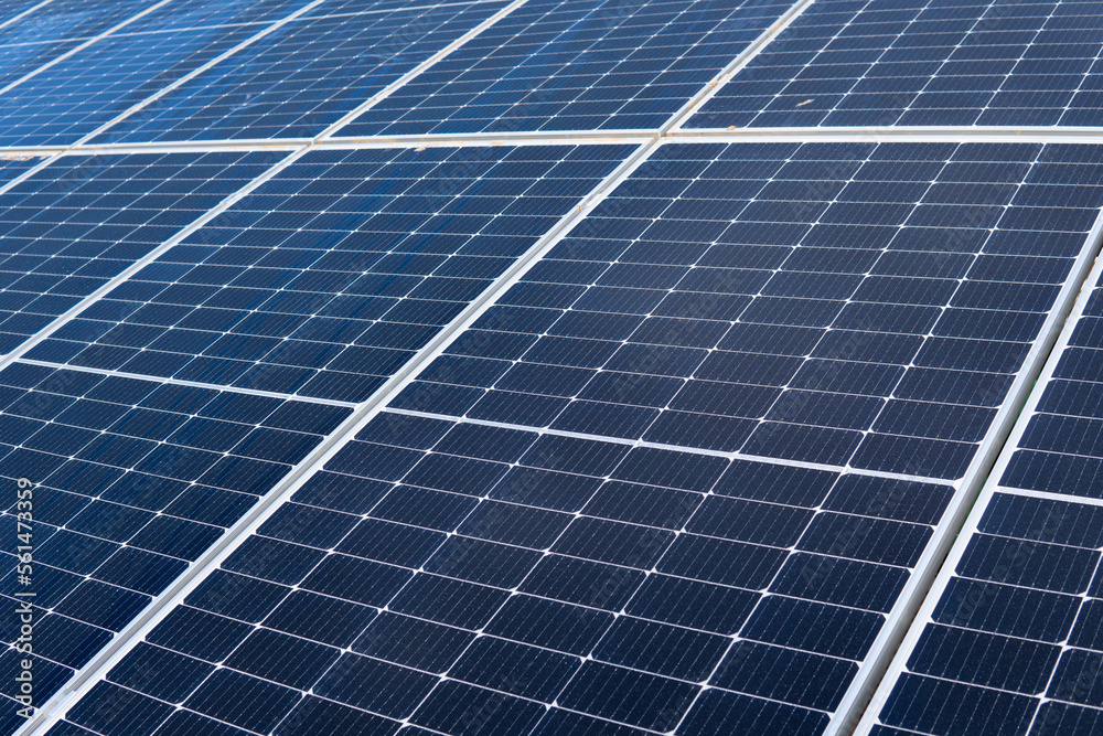 close-up of solar panels. Renewable energy, obtaining energy from the sun close-up of solar panels. Renewable energy, obtaining energy from the sun