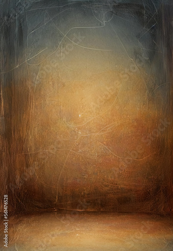 Old master portrait background oil painting texture photography studio background retro antique portrait background