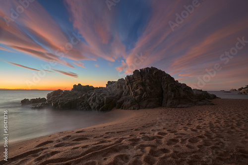 Sunrise in Sa Boadella