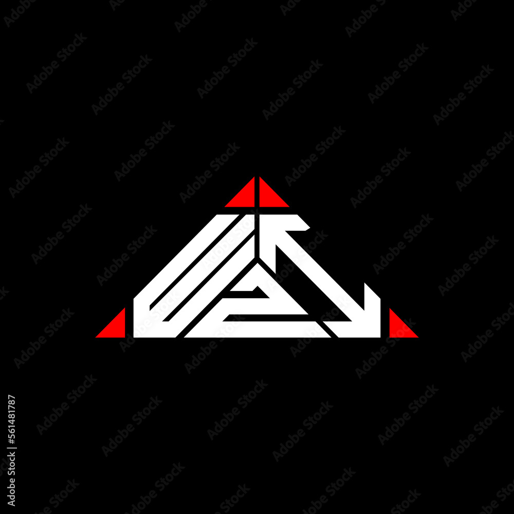 WZI letter logo creative design with vector graphic, WZI simple and modern logo. - obrazy, fototapety, plakaty 