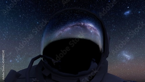 Fototapeta Naklejka Na Ścianę i Meble -  astronaut helmet