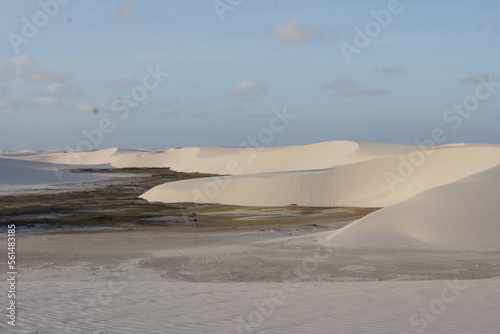 Dunes in the P. Nac. of Len is Maranhenses, Brazil photo
